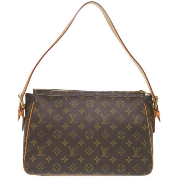 LOUIS VUITTON Authentic Brown Monogram Shoulder Bag - Picture 3 of 9